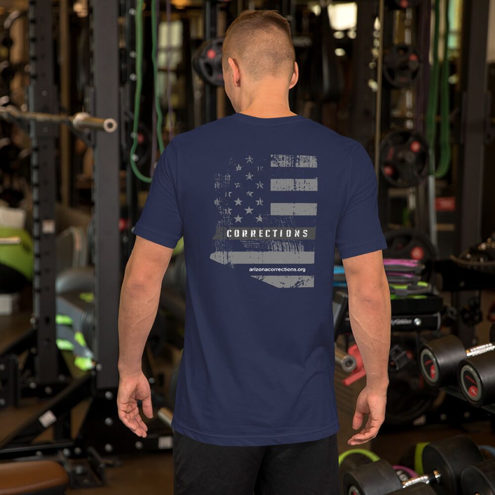 Unisex t-shirt - Arizona Corrections Flag - Image 7