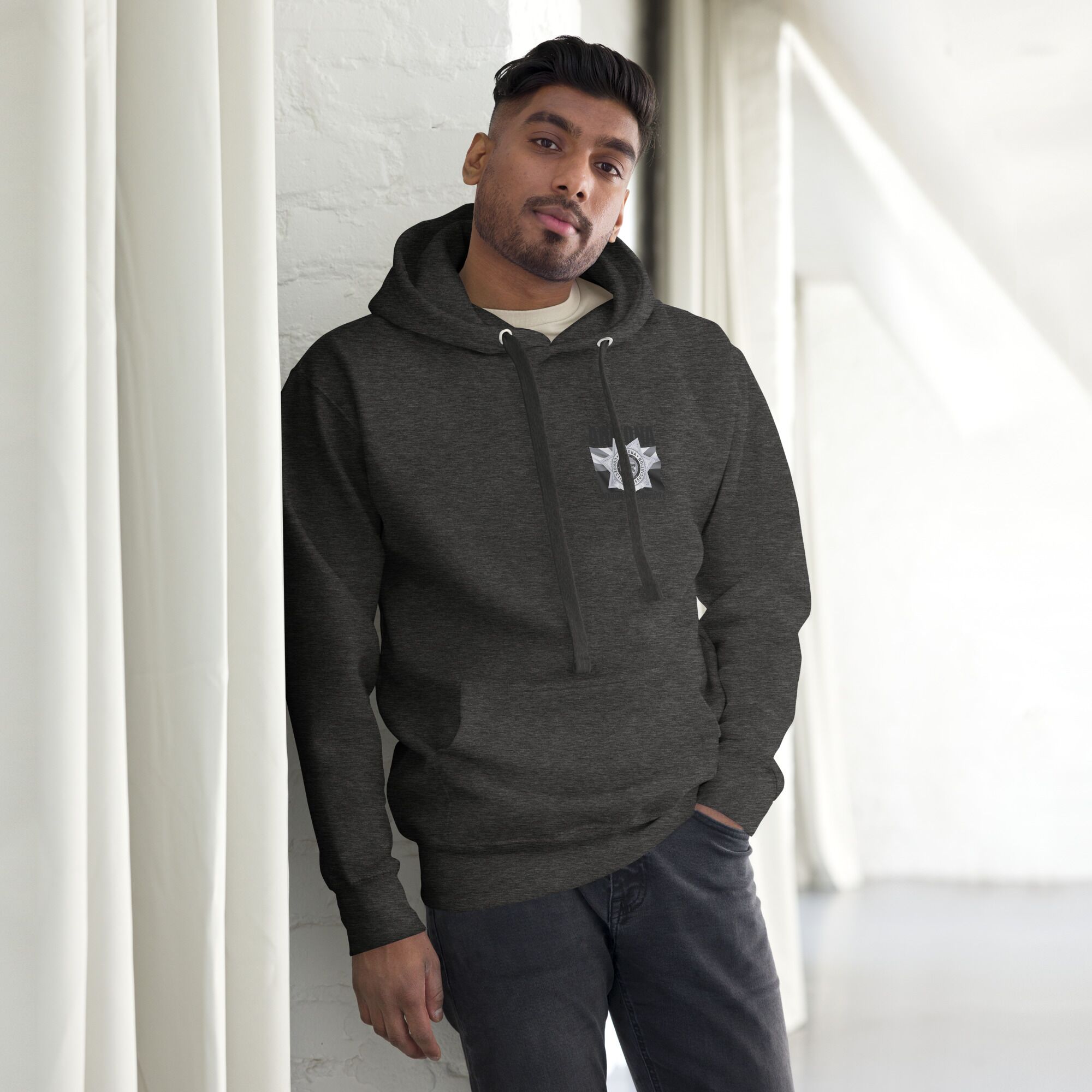 Unisex Hoodie - Arizona Corrections Silver Line Design - Image 8