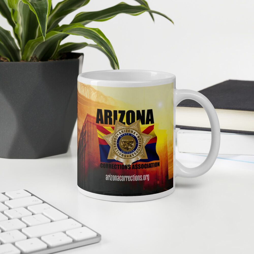 White Glossy Mug - ACA Logo