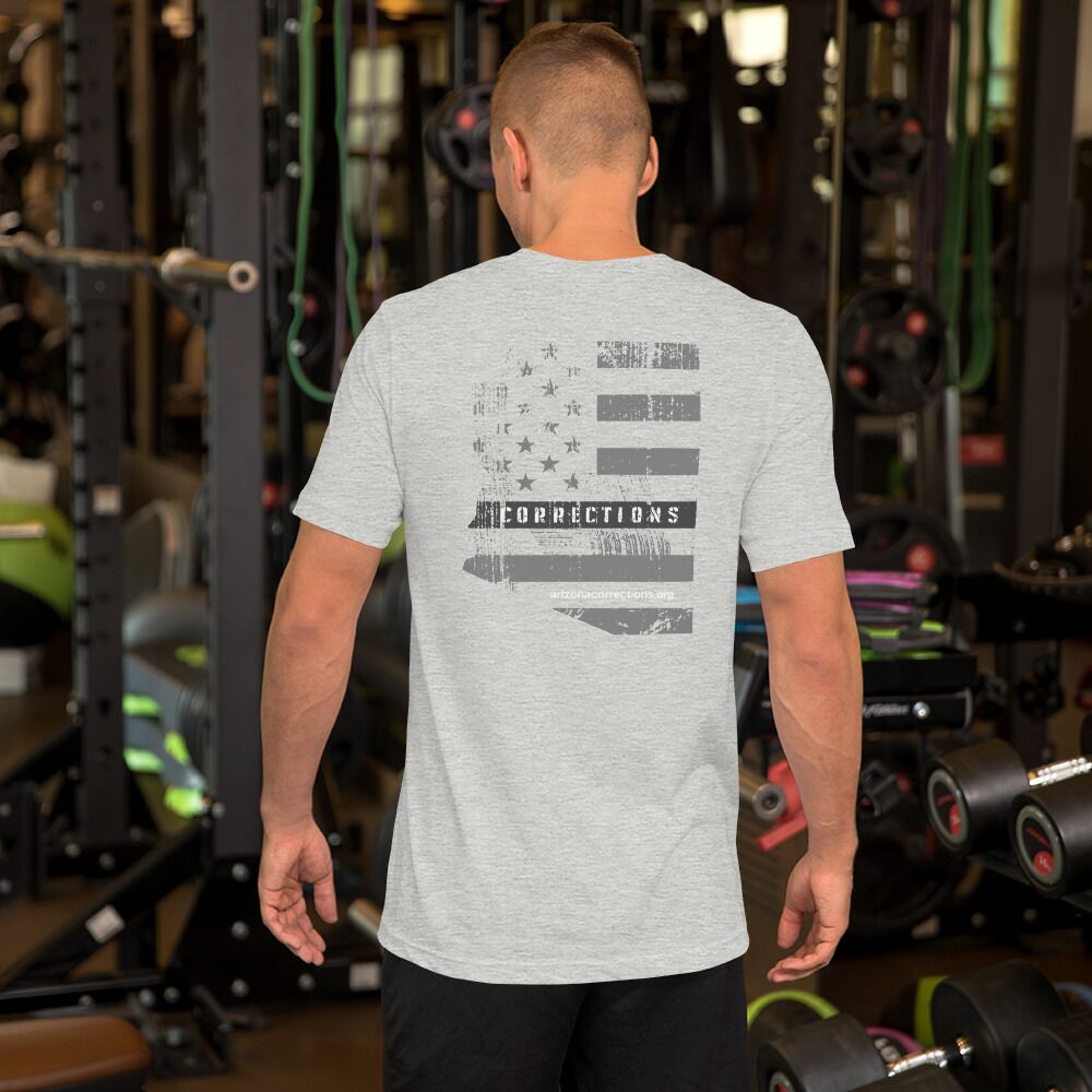 Unisex t-shirt - Arizona Corrections Flag - Image 13