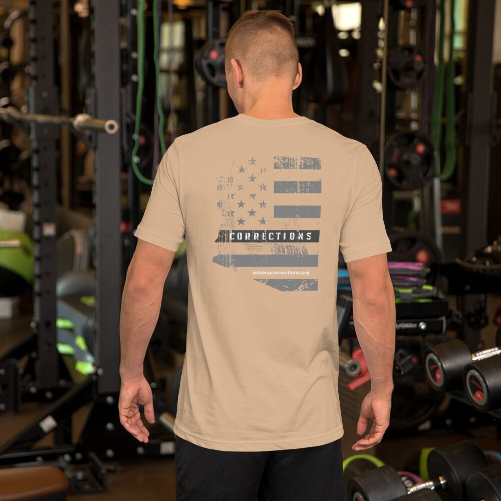 Unisex t-shirt - Arizona Corrections Flag - Image 11